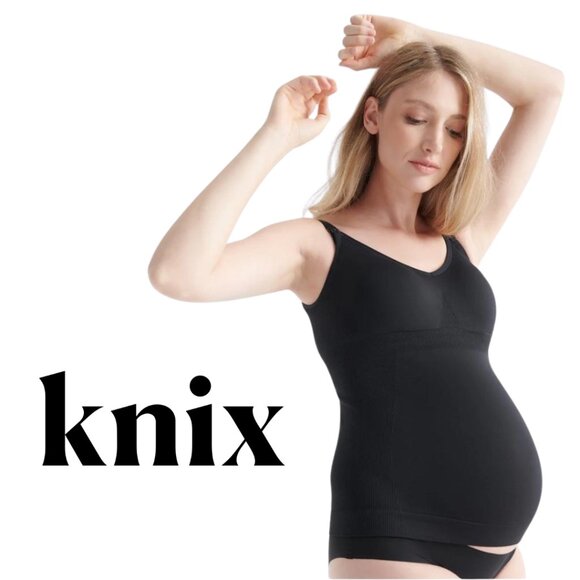 Knix BlissFit Leakproof Nursing Tank - Black - Size Small - Picture 1 of 10